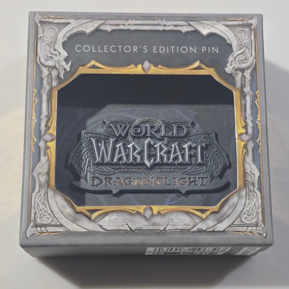 World of Warcraft Dragonflight Collector's‎ Edition Pin Limited Edition 2500